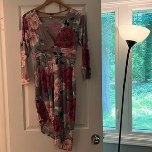 Curve size Large night dress high low